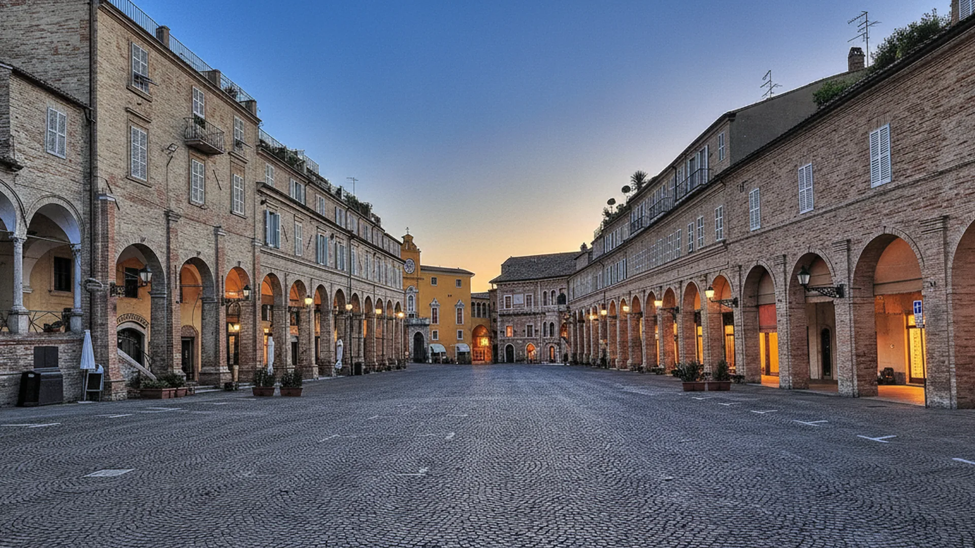 Piazza del Popolo — Lido di Fermo (Marche)